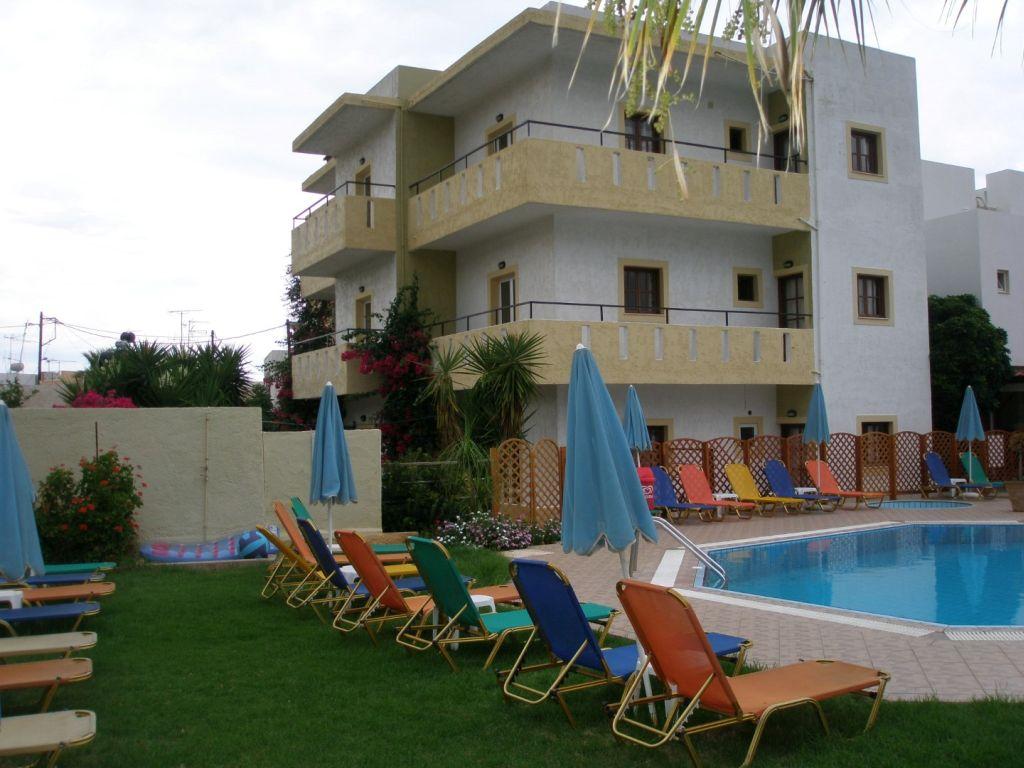 Stelios Residence Apartments Malia Esterno foto